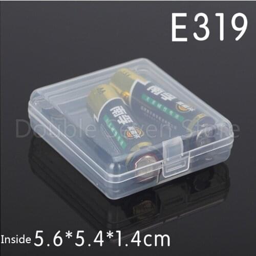 10pcs Flip Cover Plastic Storage Box PP Transparent Case Digital Pack boxes DIY Making Part Material Accessories