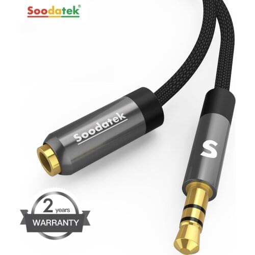 3.5mm Extension Audio Cable Cord Male to Female Aux Cable Headphone Cable 3.5mm extension cable for iPhone 6s MP3 MP4 Player