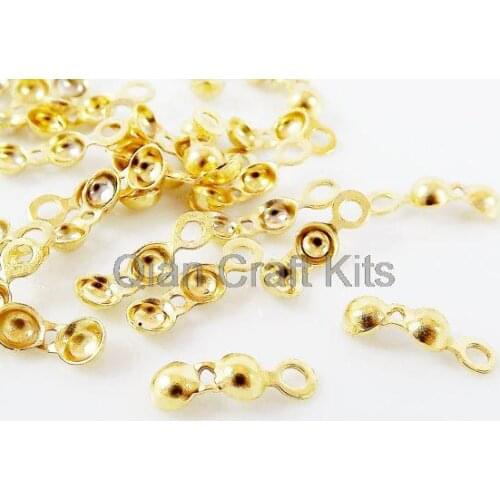 5000pcs silver,gold,bronze Charlotte Fold Over Crimp Bead Knot Tip Cover Ends Clamshell Plated End caps, fold over clasp