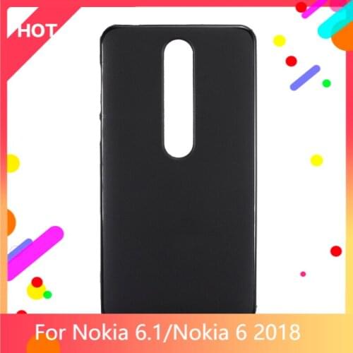 6.1 Case Matte Soft Silicone TPU Back Cover For Nokia 6 2018 Phone Case Slim shockproof