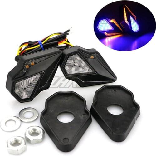 Diamond model motorcycle turn signal light tank moto flashing professional accessories motorbike flasher LED indicator blinker