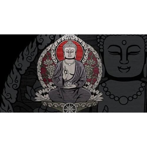 Bath Towel Gautama Buddha Printing Soft Microfiber Beach Towel Face serviette de plage toalha Gym Sport Travel Towel Custom