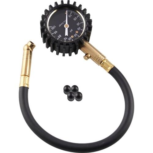 High Precision Dial Tire Air Pressure Gauge Meter Analog Diagnosis Tools Motorcycles Car Bike Truck Measuring Instrument