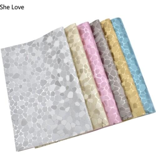 Chzimade Dot Synthetic Fabric Sewing Cloth Garments DIY Handmade Materials Craft Making Accessories