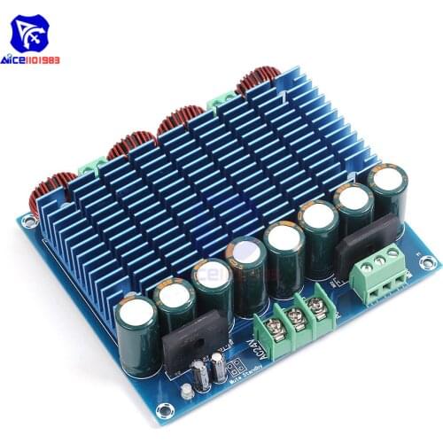 Diymore TDA8954TH Dual Channel 420Wx2 Class D Digital Audio Stereo Amplifier Module HIFI Amplifier Board XH-M252 Dual AC 24V