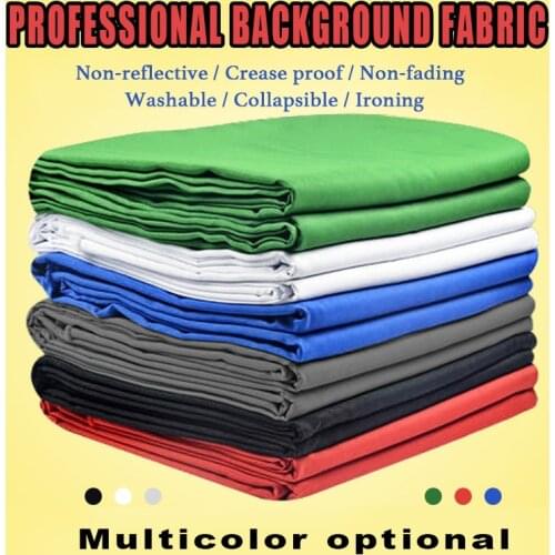 Photography Background Backdrop Smooth Muslin Cotton Green Screen Chromakey Cromakey Background Cloth for Photo Studio Video