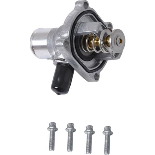 GT7610-386 Automotive Engine Coolant Cooling Thermostat & Housing with Gasket for Chevrolet Pontiac G3 Wave 2009