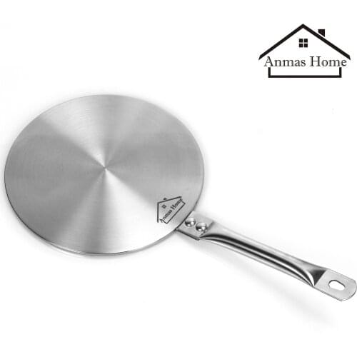 Stainless Steel Induction Cooktop Converter Disk Plate Cookware Interface Disc Plate Heat Diffuser