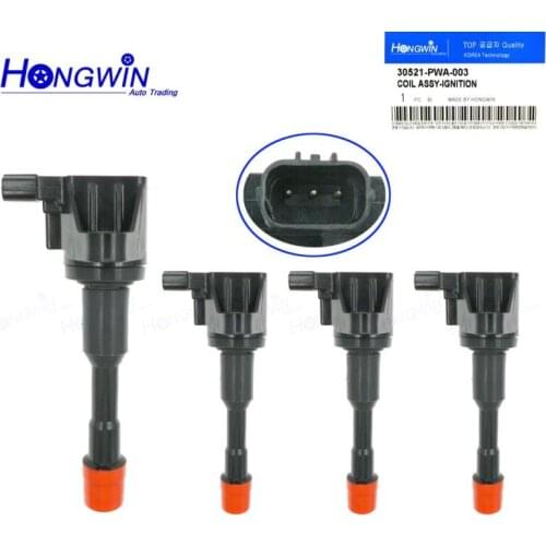 30521-PWA-003 Ignition Coil For Honda Civic 7 8 VII VIII JAZZ FIT 2 3 II III 1.2 1.3 1.4L 30521-PWA-S01 UF374 C1408