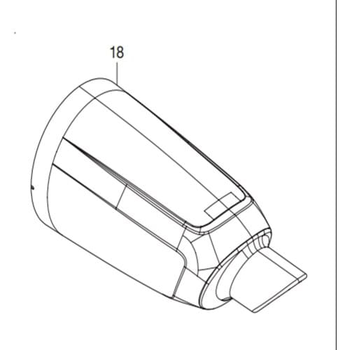 Enclosure For Makita CL183DZX 455604-7