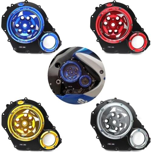 Motorcycle Clutch Cover W/Gasket For Suzuki 2006-2020 GSXR 600/750 2019 Blue Aftermarket Free Shipping Motorcycle Parts