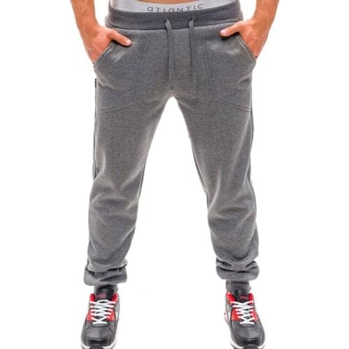 HOT 2019 Outdoor Active Loose GYM Running Jogging Joggers mens trousers athletic pants male attire foot Cargo elastic trousers