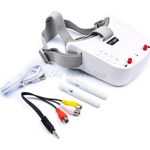 3.0 Inch 480*320 LCD Screen Mini FPV Goggles VR009 IPS Monitor 5.8G 40CH Auto-Searching Double Antennas with Built-in Battery