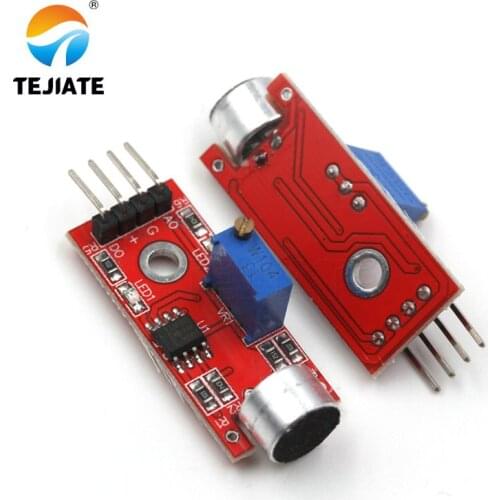 1PCS TEJIATE High Sensitivity Sound Microphone Sensor Detection Module