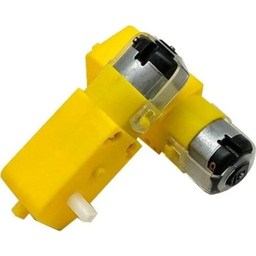 TT Motor 130motor Smart Car Robot Gear Motor for Arduino DC3V-6V DC Gear Motor Reduction Ratio 1:48 125rpm/min