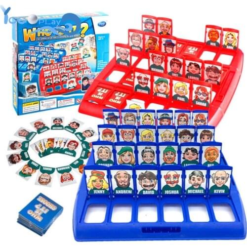 NEW Family Guessing Games Who Is It Classic Board Interactive Logical Reasoning Game Toys Parent Child Leisure Time Party Game