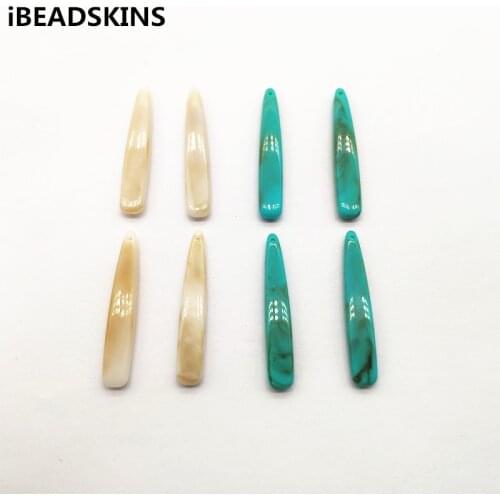 New arrival! 40x7mm 500pcs/lot solid Acrylic cone shape beads for earrings/Earring parts/jewelry findings Accessories DIY