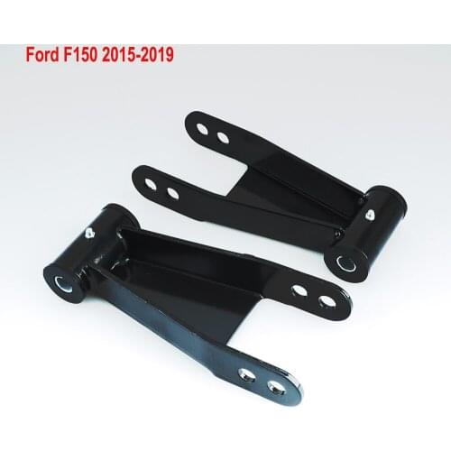 Suspension FOR 2015-2019 Ford F150 Urethane Lowering Drop Kit 2" Rear Lowering Drop Shackles Kit