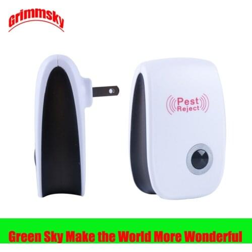 EU/US/UK/AU plug enhanced version anti mosquito insect repeller rat mouse cockroach ultrasonic electronic pest repeller