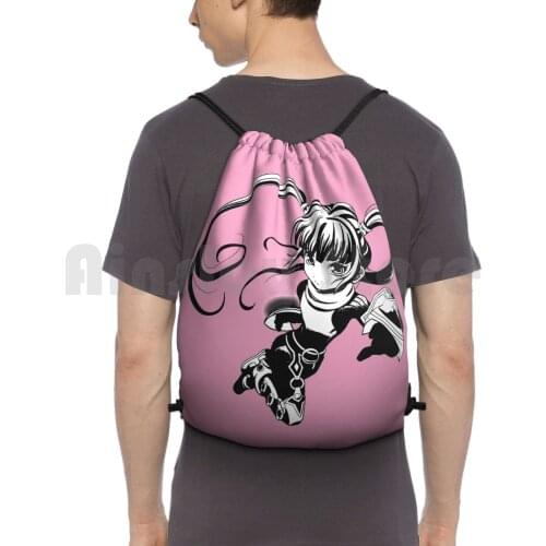 Sophie Threshold Backpack Drawstring Bag Riding Climbing Gym Bag Video Games Tales Of Graces Tales Of Graces F Sophie Sophie