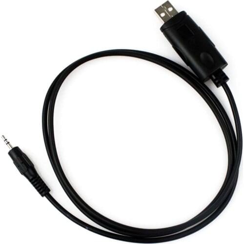 USB Programming Cable 1 Pin 2.5mm Plug for MOTOROLA GP88S GP3688 GP3188 GP2000 CP100 CP200 CP040 EP450 PRO3150 Walkie Talkie
