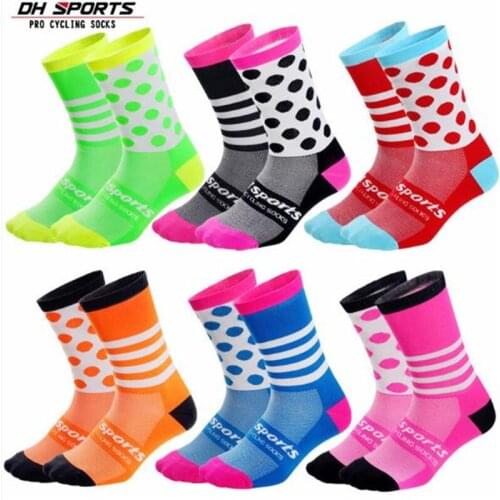 Cycling Socks (3 Pairs/lot) DH SPORTS/DH013 Nylon Men Women Sports Socks Basketball Outdoor Hiking Socks