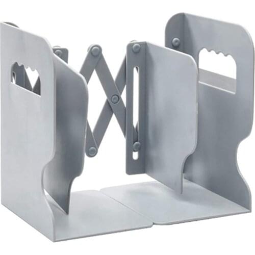 Retractable Bookshelf Bookends Book Holder Bookcase Adjustable Bookshelf Desk Organizer Office Accessories