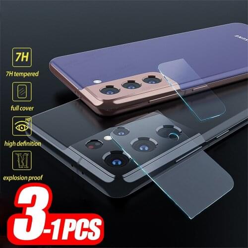 3-1pcs Back Camera Tempered Glass For Samsung Galaxy S21 Ultra S 21 Plus 5G S20 FE Note 20 Rear Lens Protector Protective Film