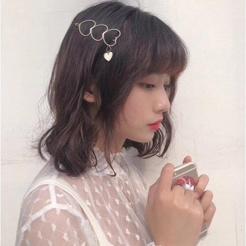 Star Hair Clips for Women Fashion Sweet Imitation Korean Style Hairpins Alloy Metal Headmade Girls INS Hair Accessories