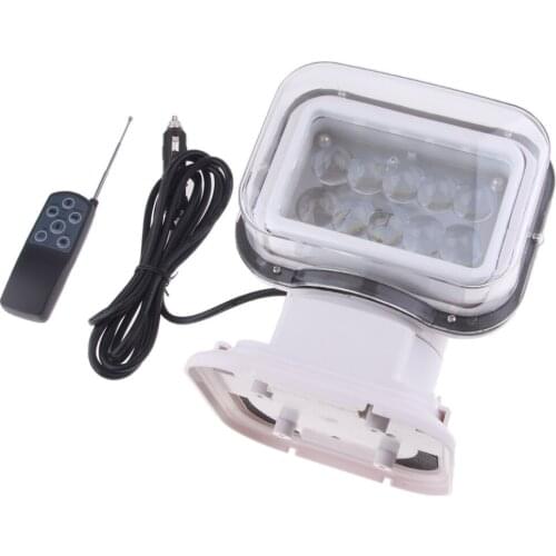 12V/24V 50W LED Spotlight Search Work Light For RV Car ATV Boat White