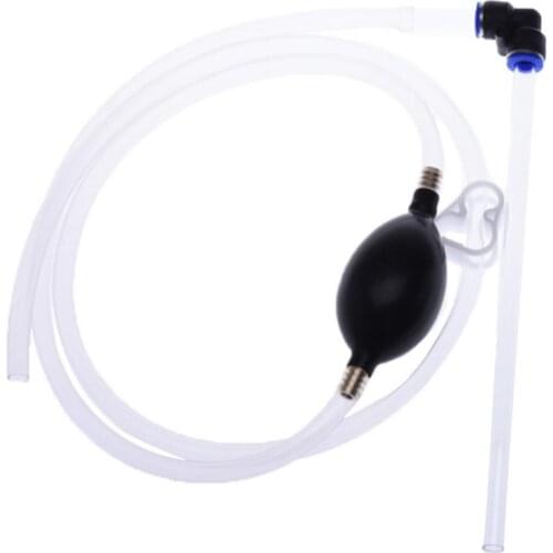 40%HOTSiphon Aquarium Clean Manual Water Change Gravel Cleaner Fish Tank Pump Filter