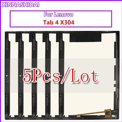 5PCS/LCD For 10.1" Lenovo Tab 4 TB-X304L TB-X304F TB-X304N/X X304 LCD Display Matrix Module Touch Screen Panel Digitizer Assembl