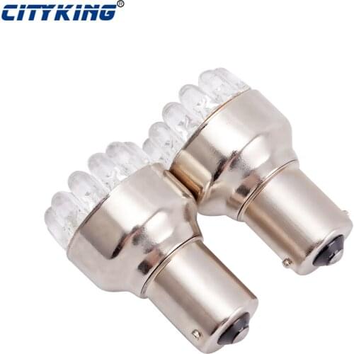 50 x 1156 LED BA15S P21W S25 19 led 6000K White light Brake Lights Reverse Lamp DRL Car Tail Bulb