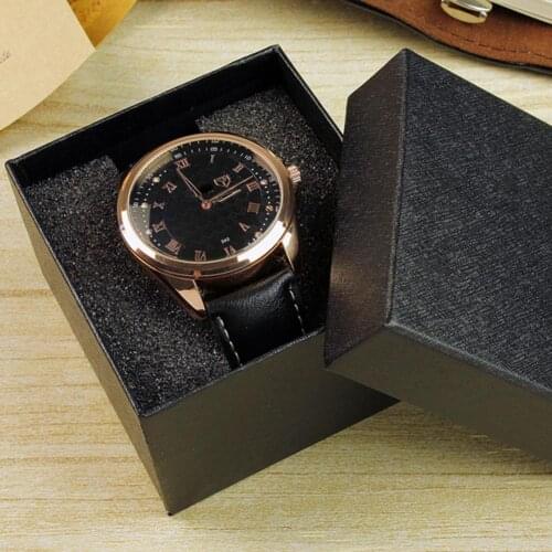 70% Hot Sale Square Dustproof Watch Display Box Jewelry Bracelet Gift Storage Case with Lid