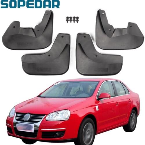 SOPEDAR Car Mud Mudguards Jetta A5 Sagitar Vento Bora 2005-2011 For VW Car Fender Accessories 2005 2006 2007