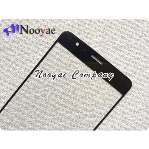 Black Front Outer Glass Panel For Oneplus 1+ 3 three A3000 Glass Lens Screen Replacement (Not Touch Screen) 50pcs/lot