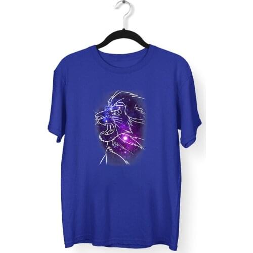 Disney Four Seasons Kawaii Women T-shirt Round Neck Short Sleeve The Lion King Simba Cartoon Printing T Shirt Female Comfortable