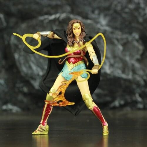 Justice League Mafex 060 about 15cm Hand-made Superheroes Action Figure Model Anime Figures Toys