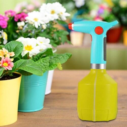 1L Electric Garden Sprayer Automatic Plant Watering Can Bottle USB Rechargeable Garden Sprayer Bottle Electric Fogger Spritzer