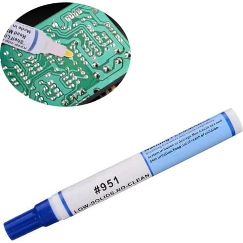 951 10ml Soldering Rosin Flux Pen Low-Solid Non-clean DIY Kester Solder Power Cleaning-free Welding Pen