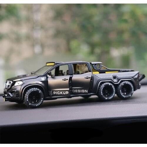 1/28 Alloy Benz X-class Truck Car Model Monster Pickup Toy Car Children Boys Birthdays Gifts Diecasts & Toy Vehicles Collections