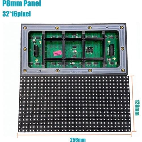 32x16 Matrix LED Sign RGB P8 Led Module Video Wall P2.5 P3 P4 P5 P6 P8 P10 Outdoor Screen Full Color Display