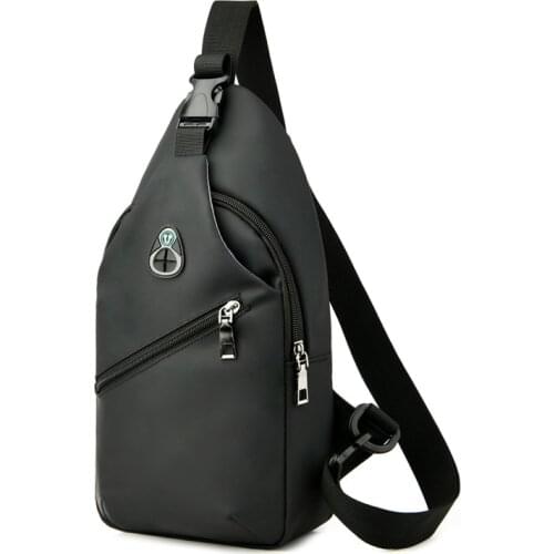 Mens Chest Bag Wear Resistant Waterproof Shouder Bags Oxford Cloth Outdoor Or Sport Phone Bag