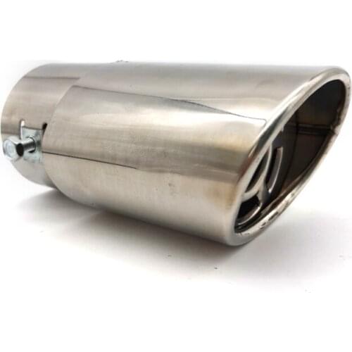 Stainless steel Car Round Exhaust Pipe Tip Tail Muffler cover styling