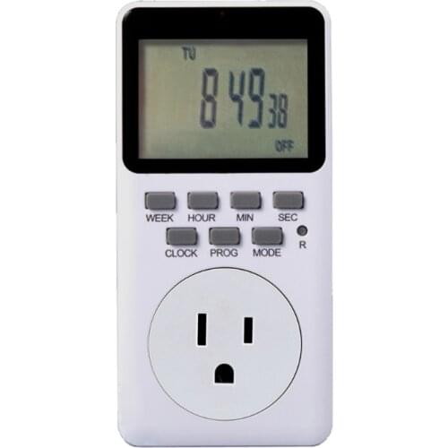 2021 New Outlet Timer, Digital Programmable Timer，Heavy Duty Smart Indoor Timer