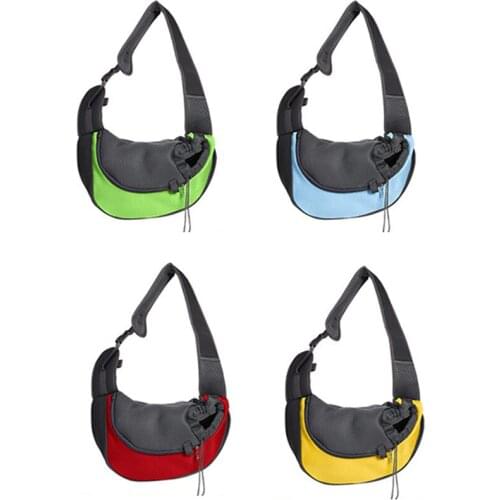 Pet Dog Carrier Handbag Cat Puppy Dog Carrier Sling Front Pouch Mesh Comfort Travel Tote Shoulder Bag Backpack Dog Accessories