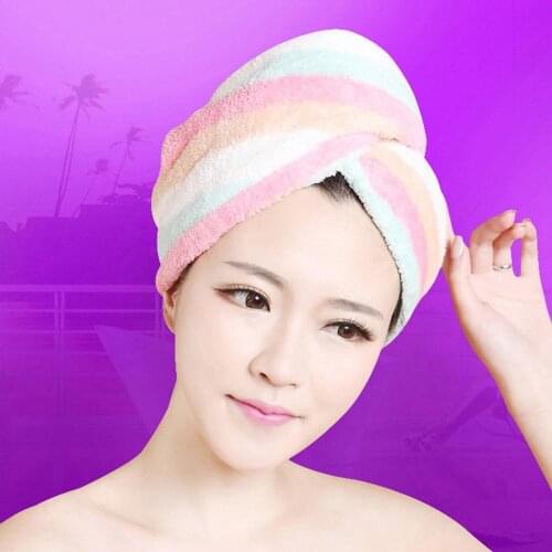 Hair Towel Bathroom Reczniki Serviette De Bain Toallas Home Garden Handdoeken Serviette De Bain Toalha De Banho Microfibra#W