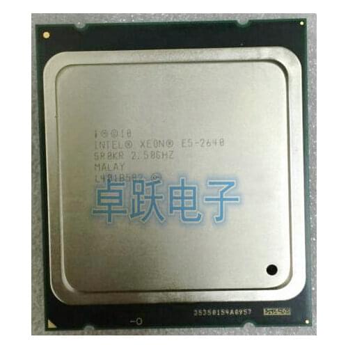 Intel Xeon E5-2640 E5 2640 15M Cache 2.50 GHz 7.20 GT/s Processore CPU e5 2640