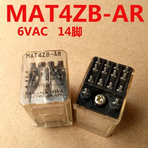 Relay MAT4ZB-AR 6VAC 14 feet