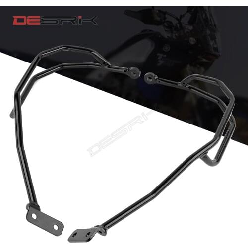 Motorcycle Collision Rod Exhaust Pipe Protection Bumper Frame Protector For YAMAHA Tenere700 Tenere 700 Accessories
